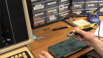 TRS-80 Model 16B - 8 MB RAM Upgrade - Part II: DMA Burst Mods