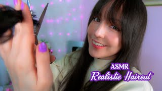 ⭐ASMR [Sub] Realistic Hair Salon: Haircut, Massage, Treatment 💖 (Soft Spoken) screenshot 4