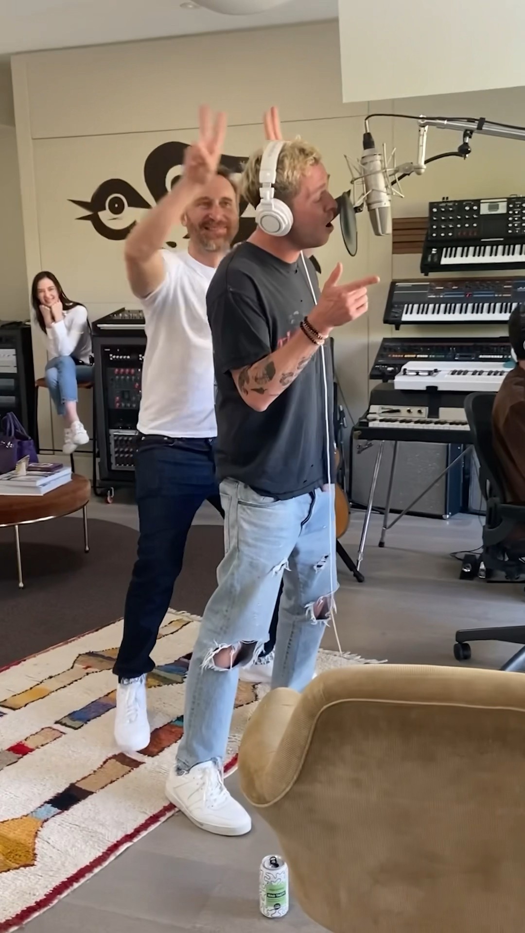 Behind the scenes of making “I Don’t Wanna Wait“ with @OneRepublic!! Out Friday ??