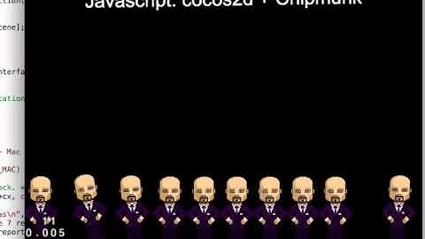 cocos2d + chipmunk in Javascript