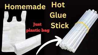 How to make glue Gun Sticks at home/Zero cost idea