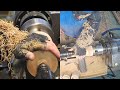 Woodturning a spoon pot tournage sur bois dun pot  cuiller