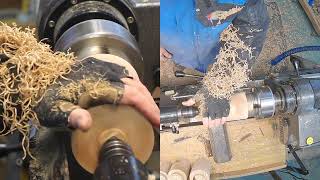 Woodturning a spoon pot, Tournage sur bois d'un pot à cuiller by Pierre Lussier 601 views 3 months ago 13 minutes, 5 seconds