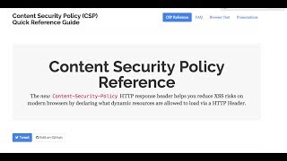 Content-Security-Policy to secure your web app in 3 min