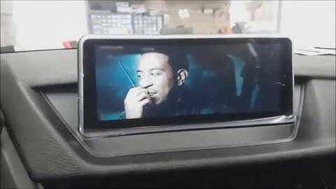 DIY How to install 10.25" Android Navigation backup Camera Idrive Knob BMW X1 E84