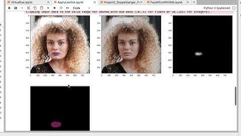 Apply Lipstick virtually  using Opencv and Dlib , python code