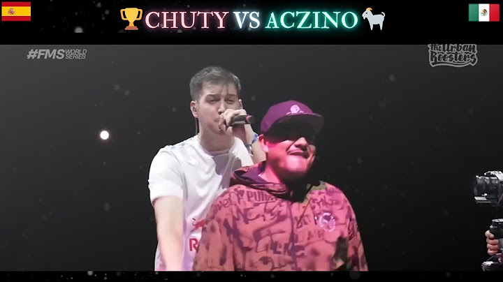 (QUEM VENCEU?) | CHUTY VS ACZINO👿​😇 |FMS WORLD SERIES 24 (LEGENDADO🇧🇷) ​🔥​