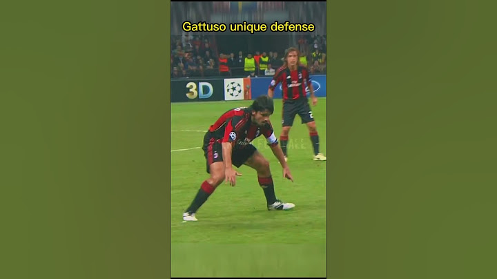 Gattuso unique defense
