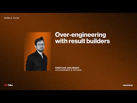 Over-engineering with result builders by Kristijan Jaklinović