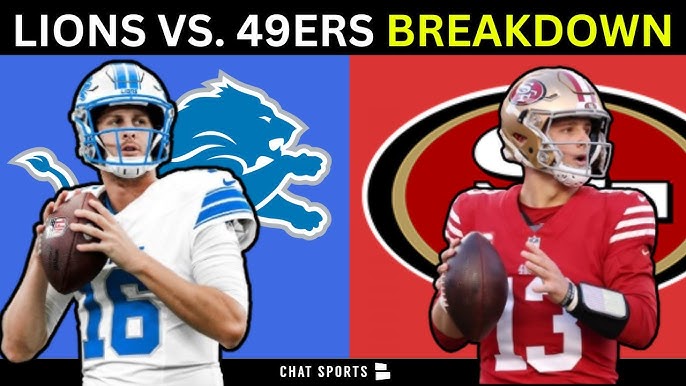 Detroit Lions vs. San Francisco 49ers Breakdown, Analysis, & Prediction For  Week 17 - YouTube