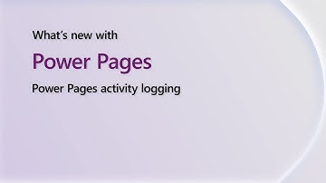 Power Pages activity logging | Power Platform Shorts