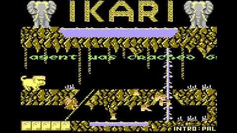 Ikari Intro - Commodore 64 - C64 - KGB Agent - Cracktro PAL