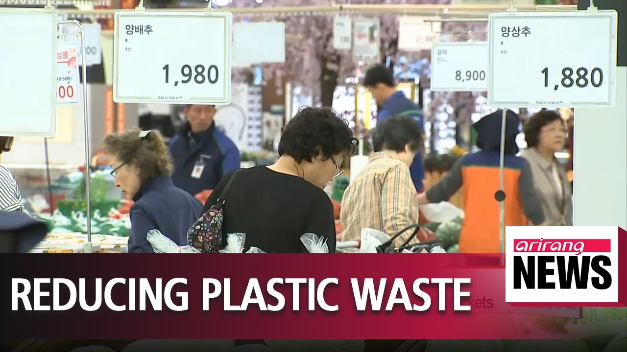 No more plastic bags in Korean supermarkets from October YouTube
