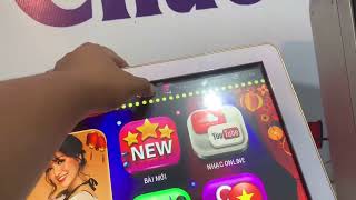 Bộ cây màn karaoke chuyên nghiệp Kara hát online, màn 21 inh cảm ứng :0964822579
