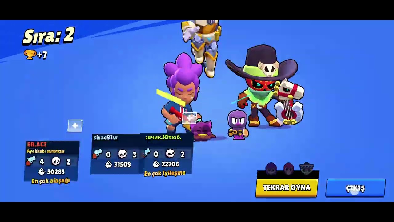 ARKADAŞIMLA BRAWSTARS OYNADIK #reklam yok