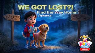 Lost on the Mountain! 🌙 Neel &amp; Max Find Their Way Home | Kids Story Episode 4
