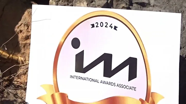 The Golden Trophy and the Official Juror Certificate by International Awards Associate of 2024