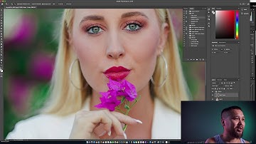 Frequency Separation with MEDIAN FILTER and Mixer Brush I Photoshop