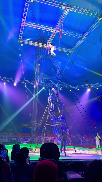 No Fear No Problem 😱🔥 #circus #crazy #broward #miami #florida #stunt #tricks #flips #height #clown