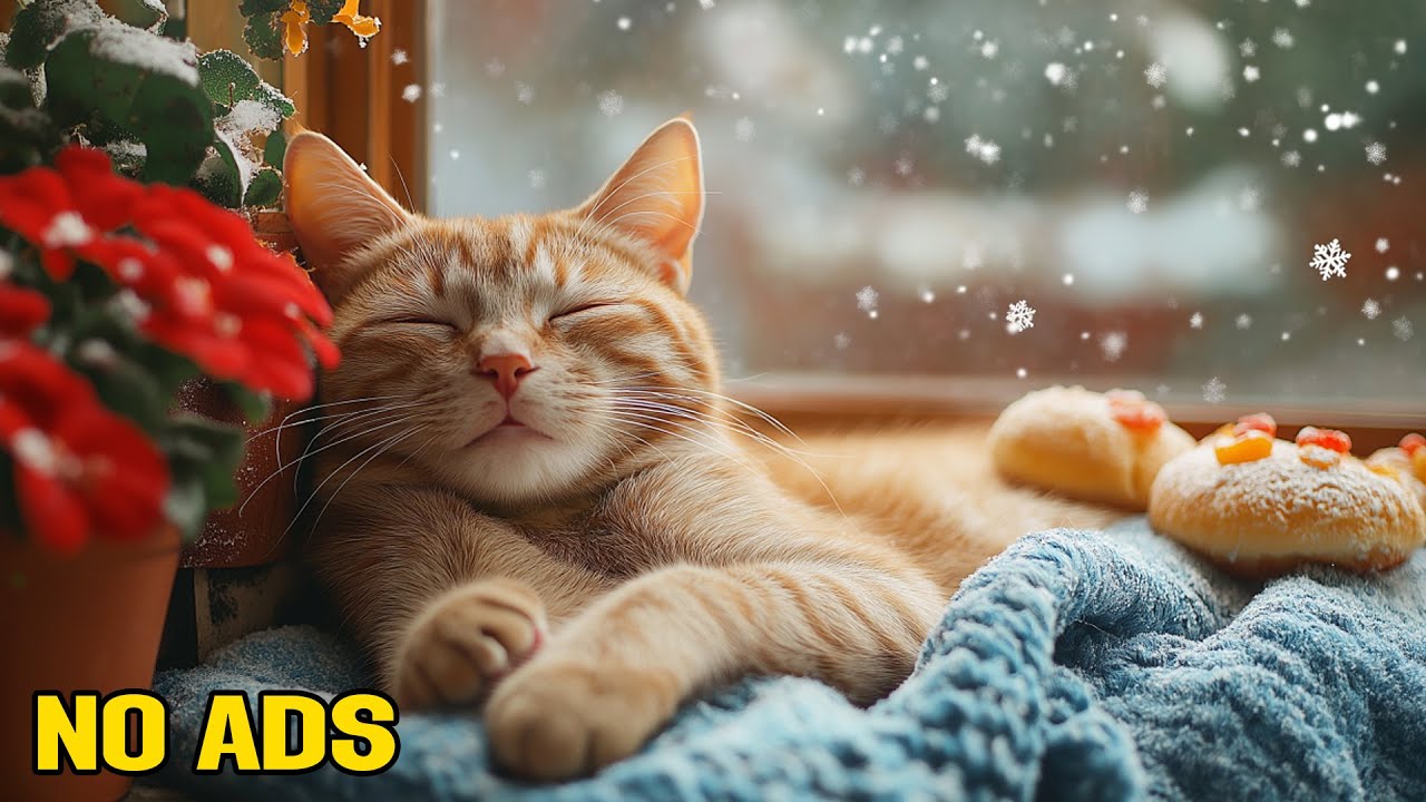 12 Hours Healing Music for Cats 🐈 Deep Rest Melodies for Calm & Comfort  🐾 Cat TV