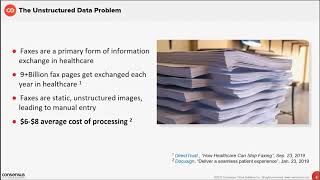 Webinar - NLP/AI Optimizes Healthcare Workflows.  Moving from Unstructured to Structured Documents