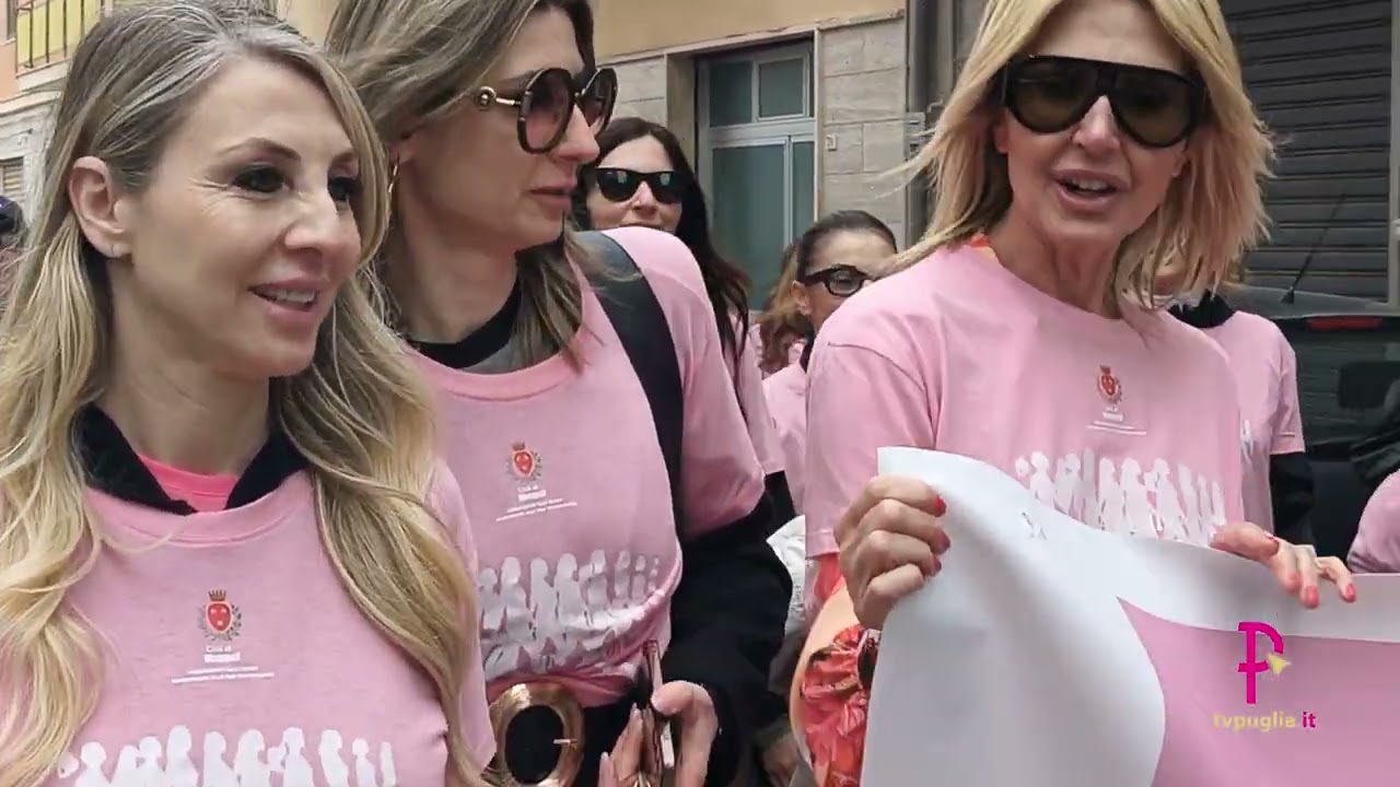 Monopoli in rosa per l’8 marzo: oltre mille partecipanti alla Camminata per la prevenzione