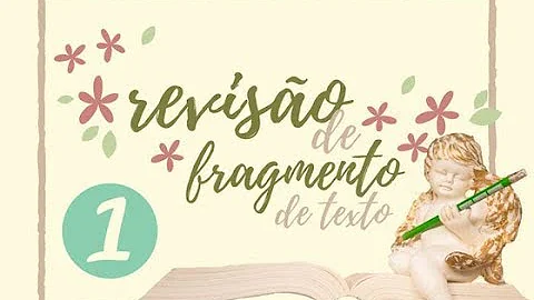 O que é um fragmento de um texto?