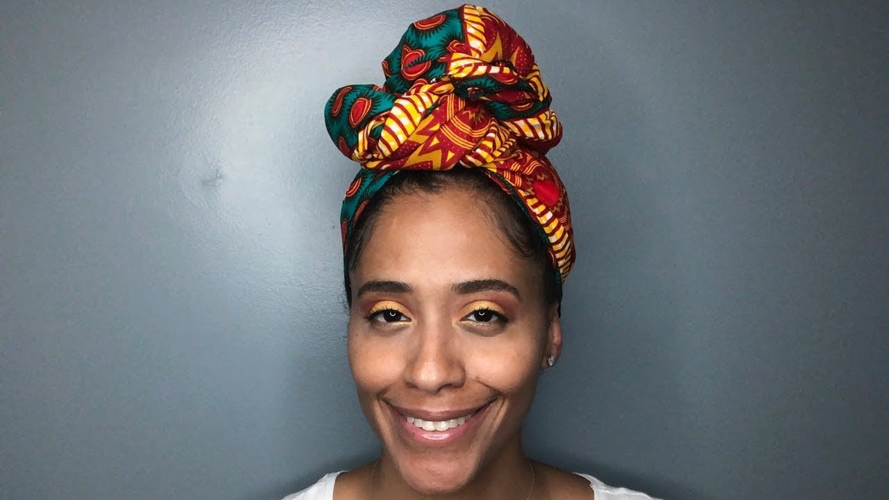 Easy Headwrap Tutorial |KraziiCurls
