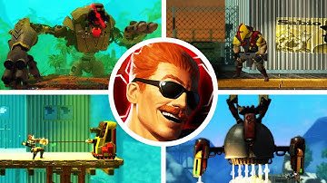 Bionic Commando Rearmed 2 - All Bosses + Ending