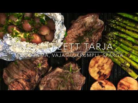 Videó: Parmezán Burgonya Grillezése