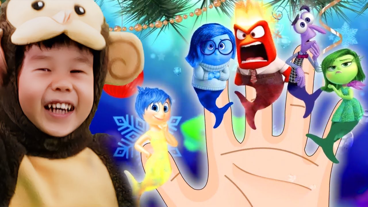 Мультфильм «Головоломка»: «Акула, пальчиковая семья» и «Всё, что я хочу на Рождество» | Disney | ...