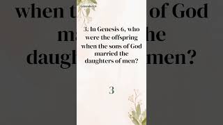These 5 Questions Will Alter Your Spiritual Life - 1-Minute Bible Quiz (1037)