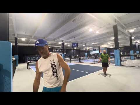 Men’s 50+ 4.0 Pickleball Tournament Round Robin Game 2