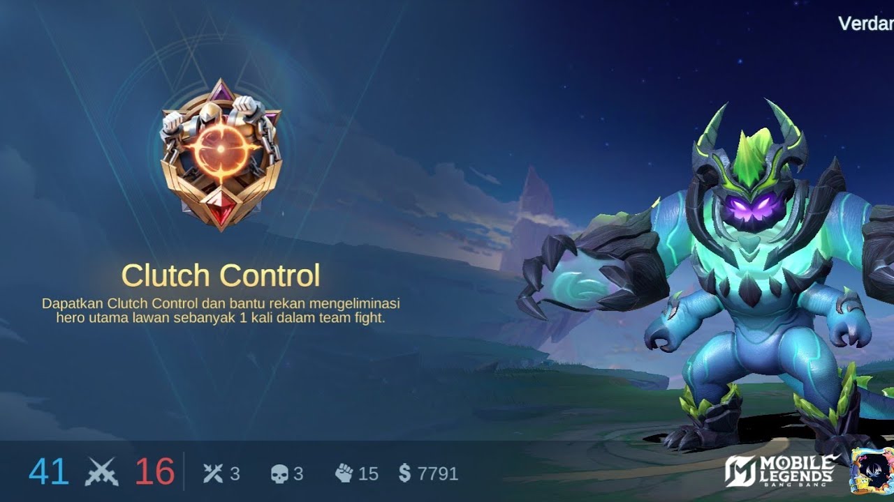 Main hero gloo di rank epic, kuat banget ini hero🔥 