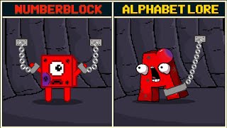 Alphabet Lore A - Z Vs Numberblocks Alphabet Plush Toy All Letter Gm Animation