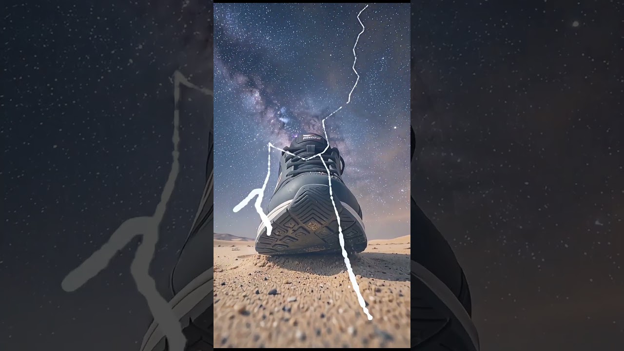 I took a reference image of a shoe and created an ad in my style. what do you think about it?
