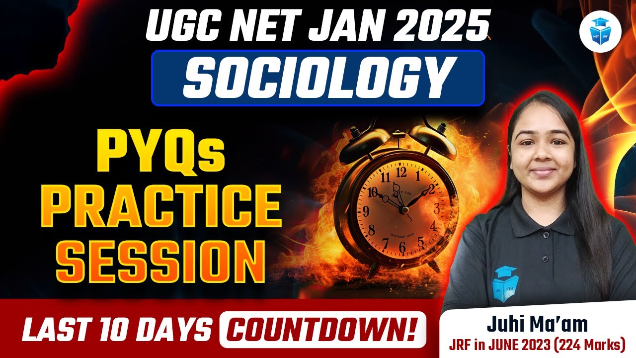UGC NET Sociology PYQs | UGC NET Paper 2 Sociology Practice Questions ...