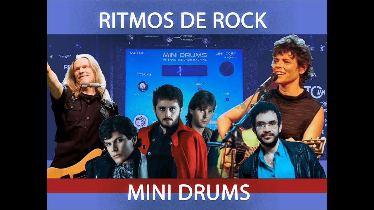 RITMOS DE ROCK para Mini Drums