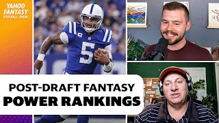 Postdraft NFL fantasy power rankings: Offenses we love, like and want to stay away from