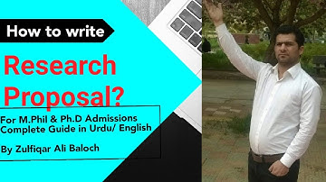 Ultimate Guide how to write Perfect Research Proposal