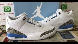 Air Jordan 3 UNC Review