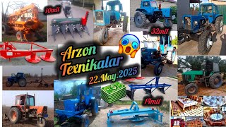 Arzon Texnikala 22.May.2026 Belarus Mtz Ttz T28 Ekskavatir Yumz Motobulok Kasilka Rotirni Seyelka. 