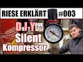 DIY Silent Flüster Kompressor ohne Schweißen aus altem Kühlschrank [Riese erklärt #003]