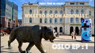 First Time in Oslo 🇳🇴 Central Station, SIM, Currency, Bus & More | Oslo Ep. 1