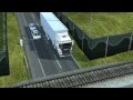 Euro Truck Simulator 2 - Damaged Trucks _ Version 2 - Train Collision, Bridge Collapse