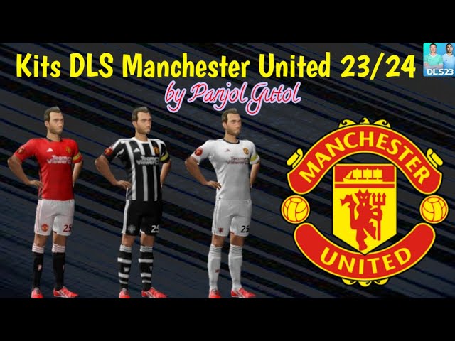 Manchester United 23/24 Kits for DLS 24