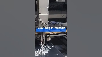 LED lamp bead plug-in machine #smt #dip #pcba #led #plugin #automation #machine