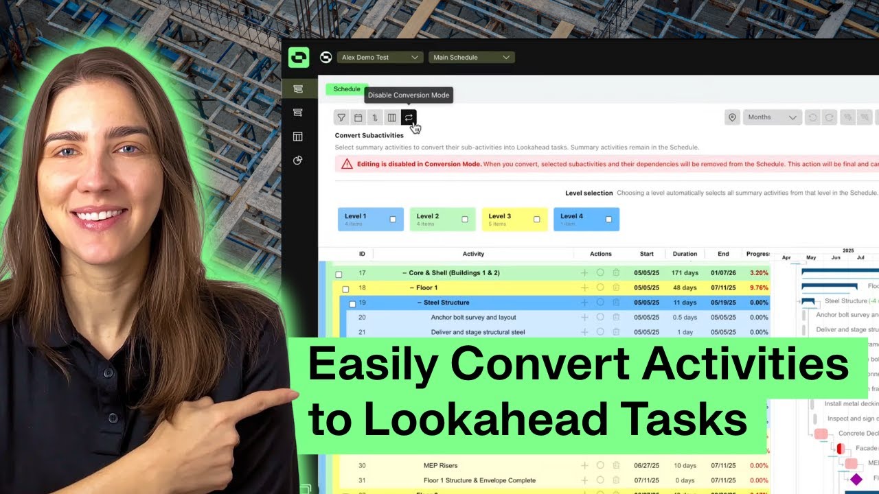 How To Simplify Detailed Construction Schedules - YouTube