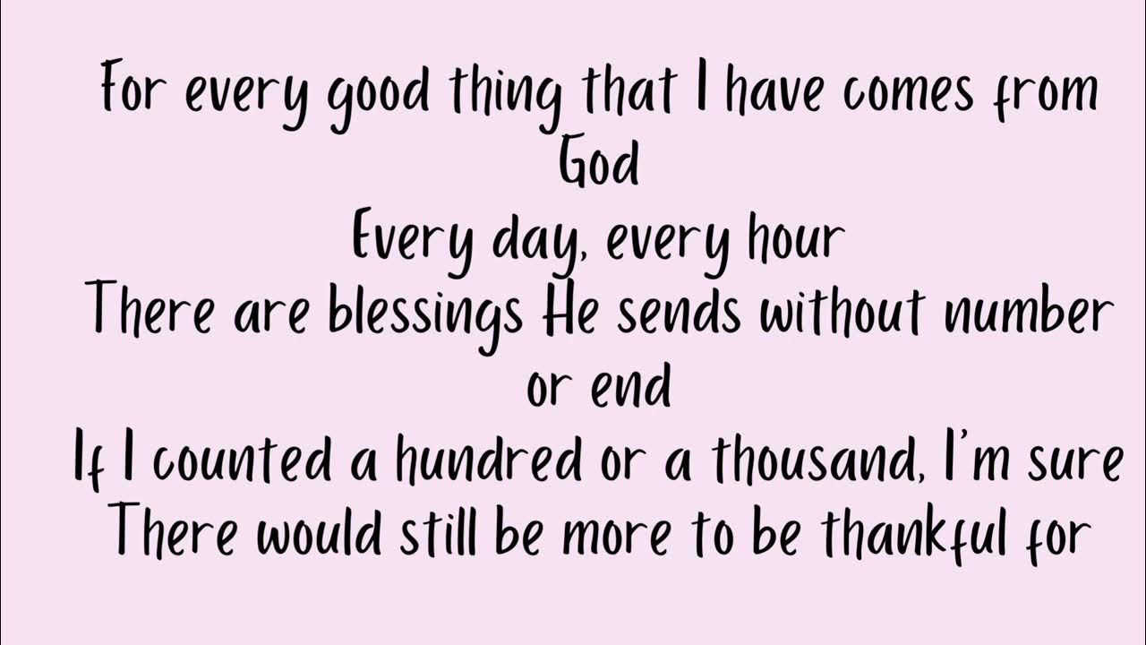 Thankful by Shawna Edwards YouTube