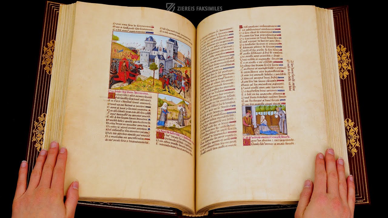 THE DOUCE ROMAN DE LA ROSE - Browsing Facsimile Editions (4K / UHD)